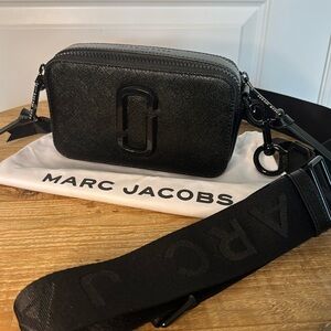 Marc Jacobs Snapshot DTM All Black Crossbody